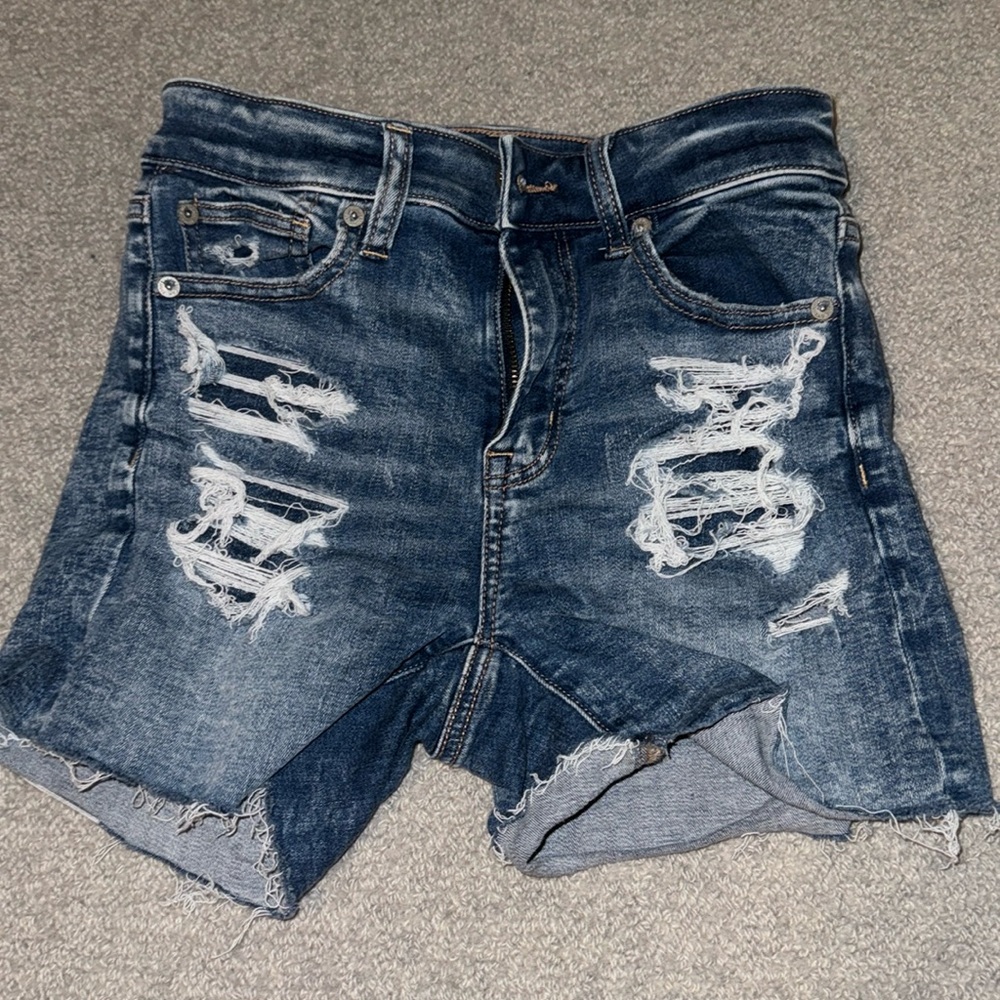 American eagle high rise shorts size 0